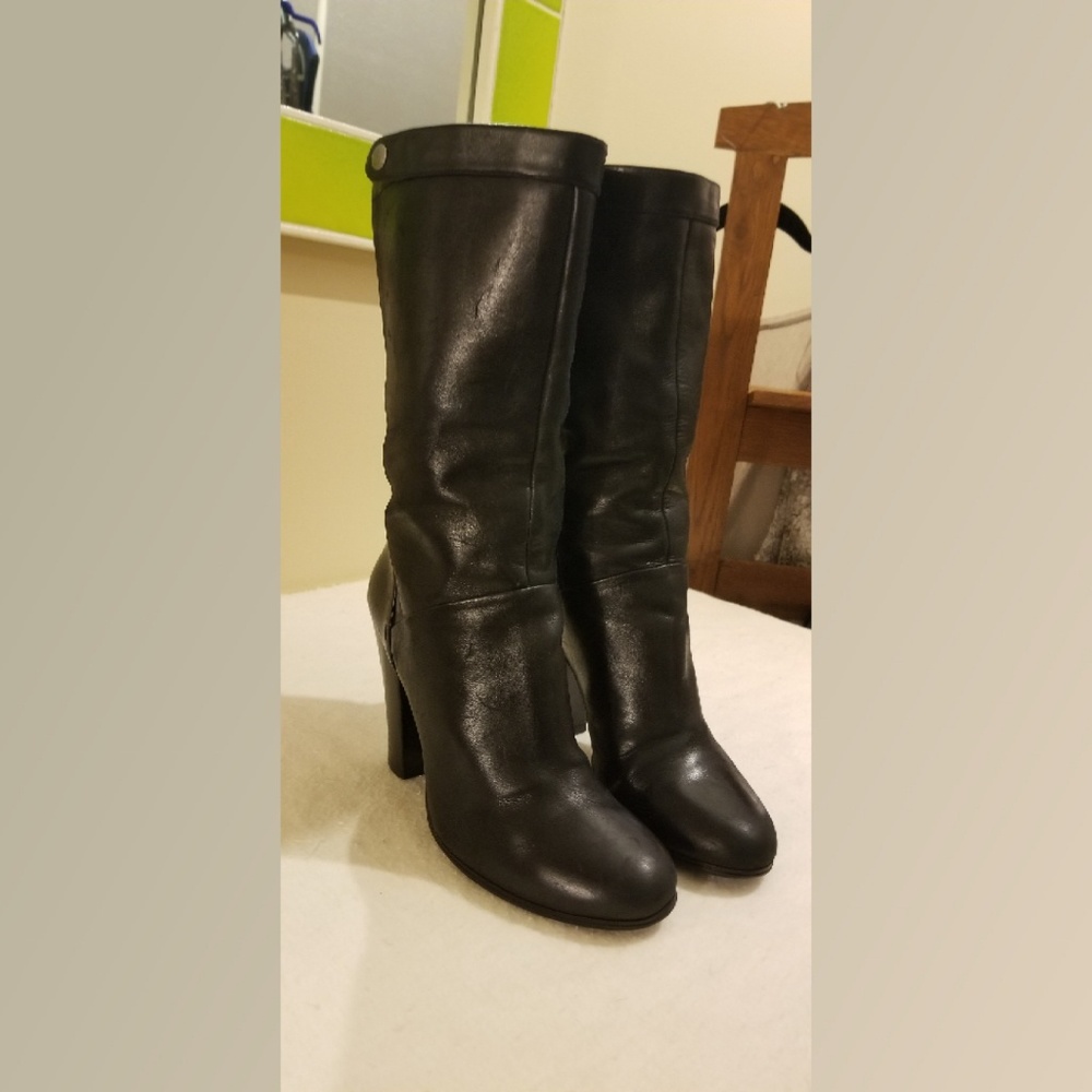 Nine West Soft Black calf-height Boots